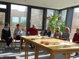 durch die Dünenlandschaft
